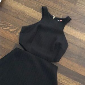 Club Monaco cut out dress